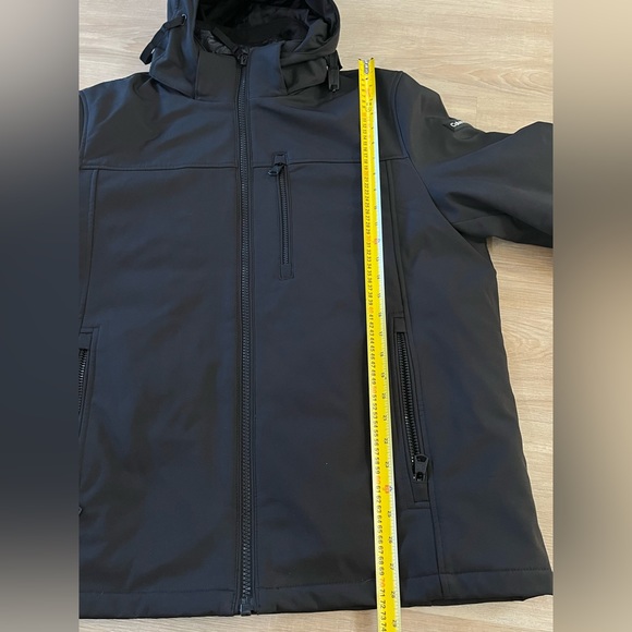 CALVIN KLEIN Mens Black Jacket With Shell & Zip out Puffer Jacket inside. - Picture 12 of 12